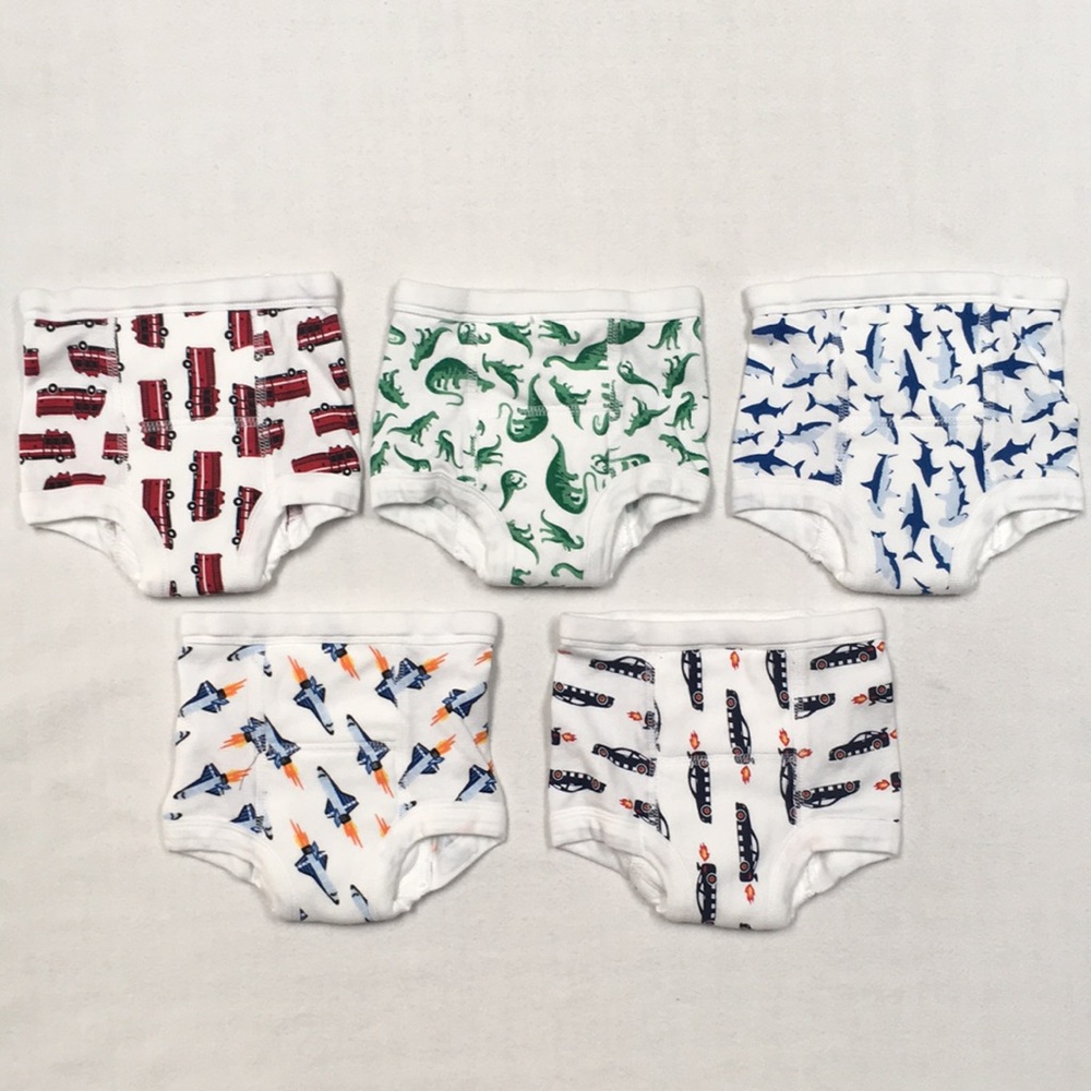 NEW Hanna Andersson Unders Training Pants 5-pk XS